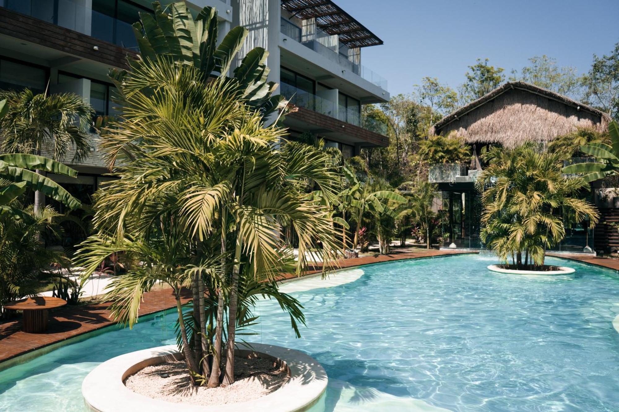 Kinah Retreat - Exclusive Boho Tropical Escape Apartment ตูลุม ภายนอก รูปภาพ